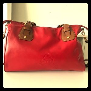 Ralph Lauren leather satchel